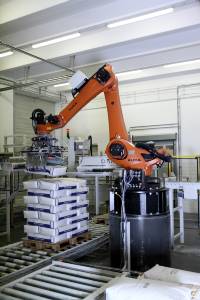 Kuka Programmierer Sackpalettierer